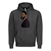 Charcoal Heather african men Zipper Hoodie - HRA Design Shop