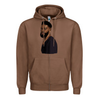 Chestnut african men Zipper Hoodie - HRA Design Shop