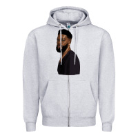 Heather Grey african men Zipper Hoodie - HRA Design Shop