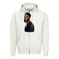Oatmeal Heather african men Zipper Hoodie - HRA Design Shop