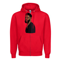 Red african men Zipper Hoodie - HRA Design Shop