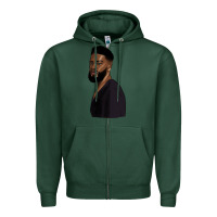 Sports Green african men Zipper Hoodie - HRA Design Shop
