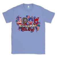 Colony Blue Boom boom baby 4th of july Classic Tee - CowGirlArtShop