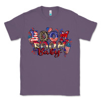 Lavender Boom boom baby 4th of july Classic Tee - CowGirlArtShop