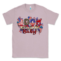 Lilac Boom boom baby 4th of july Classic Tee - CowGirlArtShop