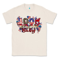 Natural Boom boom baby 4th of july Classic Tee - CowGirlArtShop