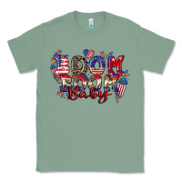 Sage Boom boom baby 4th of july Classic Tee - CowGirlArtShop