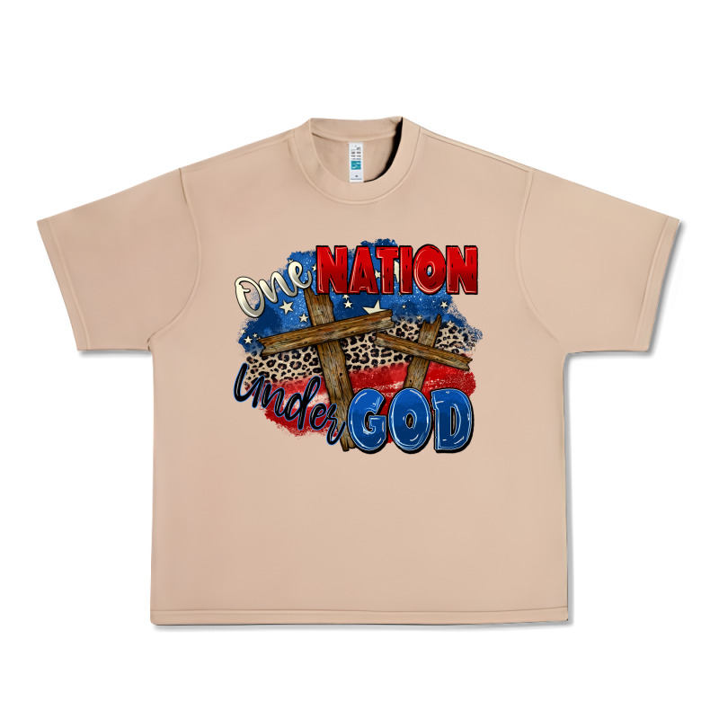 One Nation Under God Urban Heavy Tee by Zillion Design Studio | Teevron