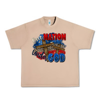 Burro one nation under god Urban Heavy Tee - Zillion Design Studio