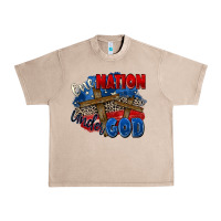 French Oak one nation under god Urban Heavy Tee - Zillion Design Studio