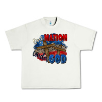 Pistachio one nation under god Urban Heavy Tee - Zillion Design Studio