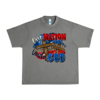 Tornado one nation under god Urban Heavy Tee - Zillion Design Studio