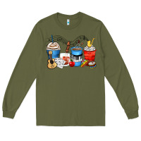 Music Teacher Coffee Cups Long Sleeve Tee | Teevron
