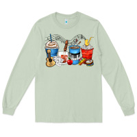 Matcha music teacher coffee cups Long Sleeve Tee - Zillion Design Studio