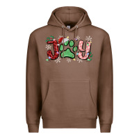 Chestnut joy with dog paw Premium Hoodie - MaliasSmallBusiness