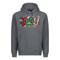 Rock joy with dog paw Premium Hoodie - MaliasSmallBusiness