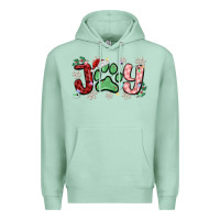 Seafoam joy with dog paw Premium Hoodie - MaliasSmallBusiness