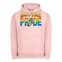 Pigment Salmon Lgbtq Show Your Pride With Rainbow Urban Hoodie - BundleAndBundleShop