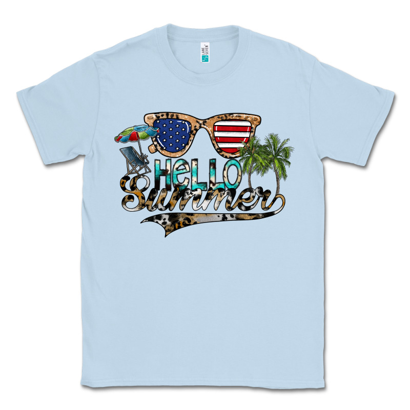 Hello Summer Classic Tee by SublimationCraftShop | Teevron