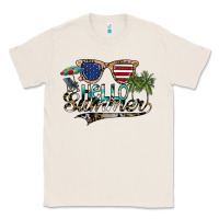 Natural hello summer Classic Tee - SublimationCraftShop