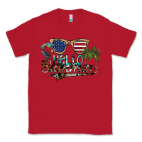 Red hello summer Classic Tee - SublimationCraftShop