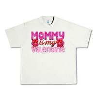 Pistachio mommy is valentine Urban Heavy Tee - texasbilliewilder