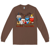 Chestnut music teacher coffee cups Long Sleeve Tee - Zillion Design Studio