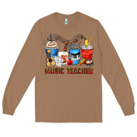 Toasted Coconut music teacher coffee cups Long Sleeve Tee - Zillion Design Studio