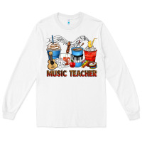 White music teacher coffee cups Long Sleeve Tee - Zillion Design Studio