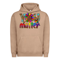 Pigment Burro Lgbtq You Matter With Leopard Urban Hoodie - BundleAndBundleShop