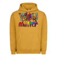 Pigment Peanut Butter Lgbtq You Matter With Leopard Urban Hoodie - BundleAndBundleShop
