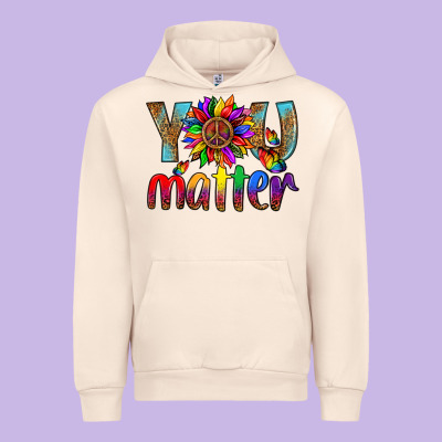 Lgbtq You Matter With Leopard Urban Hoodie Designed By Bundleandbundleshop