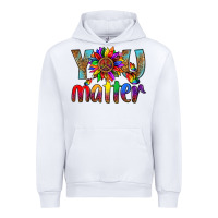White Lgbtq You Matter With Leopard Urban Hoodie - BundleAndBundleShop