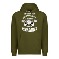 Army Green Escape Reality Premium Hoodie - Bettercallsaul