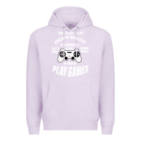 Lilac Escape Reality Premium Hoodie - Bettercallsaul