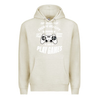 Oatmeal Heather Escape Reality Premium Hoodie - Bettercallsaul