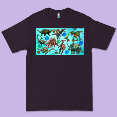 Dinosaurs Sippy Cup Premium Tee Designed By Artiststas