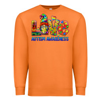 Carrot autism awareness love Premium Sweatshirt - BarkalooDesign