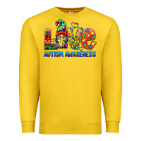 Lemon autism awareness love Premium Sweatshirt - BarkalooDesign