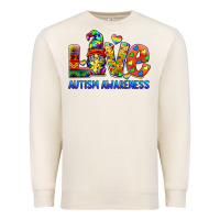 Sandshell autism awareness love Premium Sweatshirt - BarkalooDesign