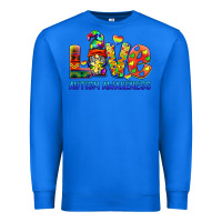 True Royal autism awareness love Premium Sweatshirt - BarkalooDesign