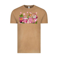 Vintage Camel pink christmas coffee cups Vintage Tee - Zillion Design Studio