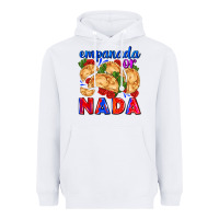 White empanada or nada Heavyweight Hoodie - AdoDesignShop