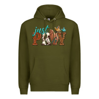 Army Green just pray Premium Hoodie - NancyCooperArtShop