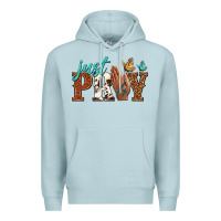 Blue Mist just pray Premium Hoodie - NancyCooperArtShop