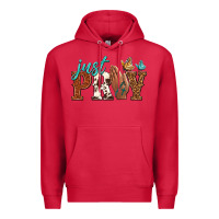 Cardinal just pray Premium Hoodie - NancyCooperArtShop