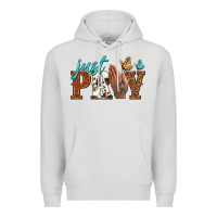 Dove Grey just pray Premium Hoodie - NancyCooperArtShop