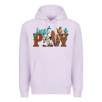 Lilac just pray Premium Hoodie - NancyCooperArtShop