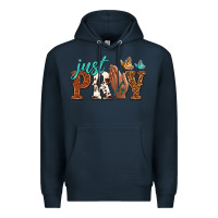 Navy just pray Premium Hoodie - NancyCooperArtShop