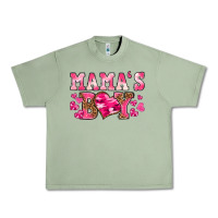 Oil Green valentines day mamas boy Urban Heavy Tee - texasbilliewilder